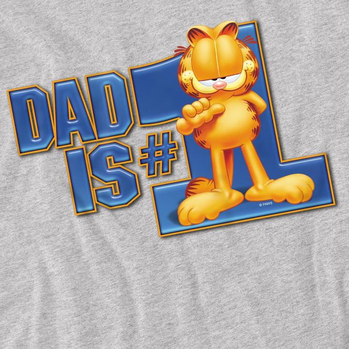 Produktbild Garfield Dad Is Number One TShirt (L)