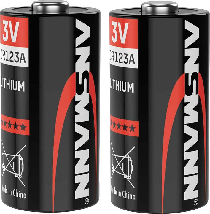 Produktbild Ansmann LithiumBatterie CR13 (1 Stk., RCR123A, 1500 mAh)