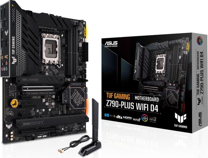 Image du produit ASUS TUF GAMING Z790-PLUS WIFI D4 (LGA 1700, Intel Z790, ATX)