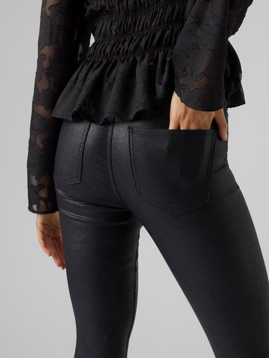 Actual product image Vero Moda VMSOPHIA HR SKINNY COATED JEANS Trousers (34)