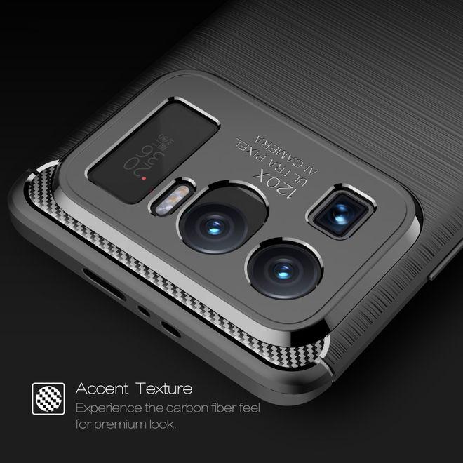Immagine prodotto MU Style Serie Softcase in fibra di carbonio TPU (Xiaomi Mi 11 Ultra)