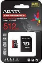 Produktbild Adata High Endurance 512 GB microSDXC (UHS-I U3, Class 10, V30, A2) (512 GB, microSDXC, U3, UHS-I)