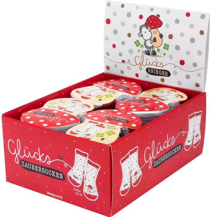 Produktbild Sheepworld Zaubersocken Motiv Glück.70100 (Einzelpack, 36 - 40)