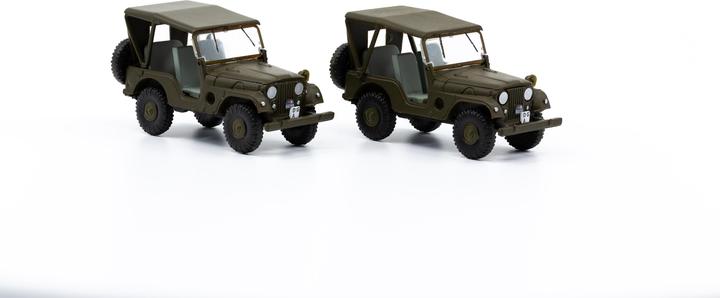 Actual product image Ace Set of 2 Willy s Jeep M38A1 Swiss Army