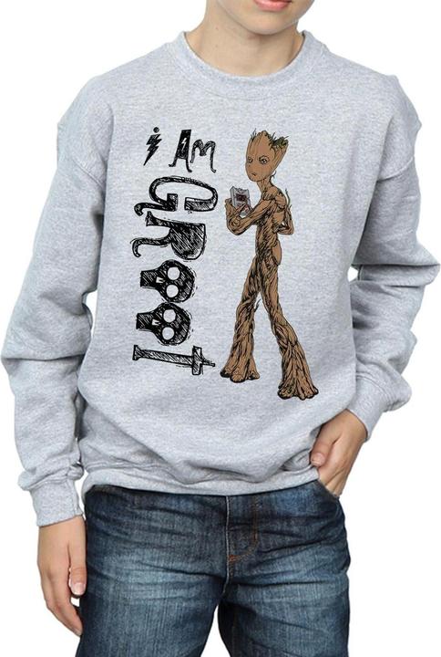 Image du produit - Sweat AVENGERS INFINITY WAR AM TEENAGE GROOT - Garçon (128)