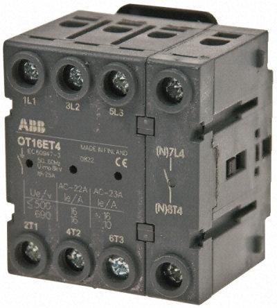 Actual product image ABB 4P Pole Panel Mount Isolator Switch - 63A Maxi