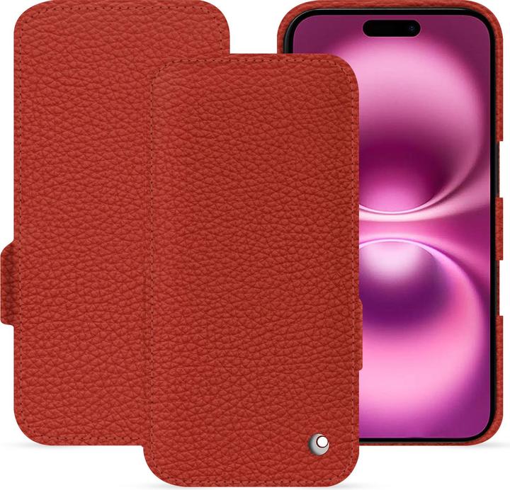 Actual product image Noreve Horizontal leather flap shell (Apple iPhone 16 Plus)