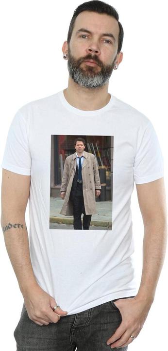 Actual product image Supernatural Mens Castiel Photograph T-Shirt (3XL)