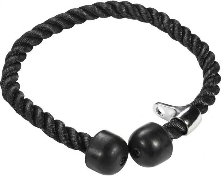 Actual product image Gorilla Sports Nylon tricep rope / rope incl. swivel joint
