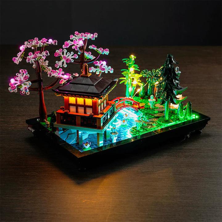 Immagine prodotto BrickBling Set di luci a LED per LEGO Giardino del Silenzio (10315), incluso il telecomando