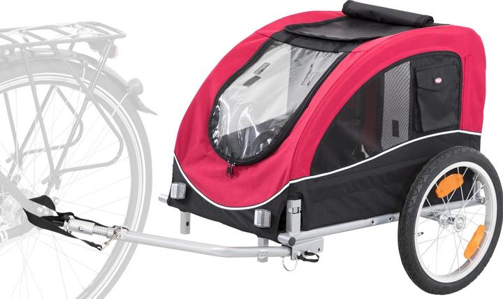 Actual product image Trixie Bicycle trailer M (Dog, Reflectors)