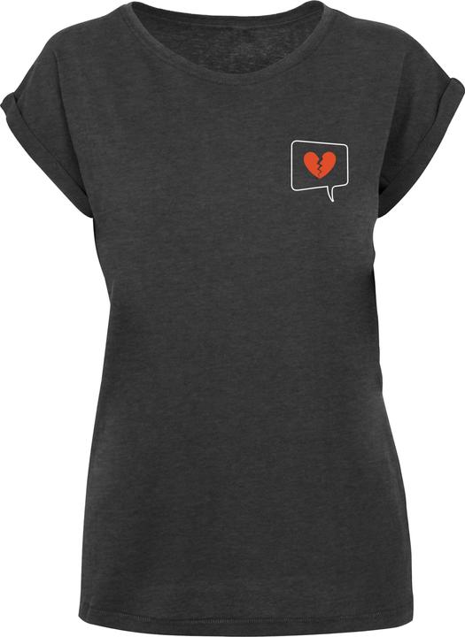 Immagine prodotto Merchcode Maglietta a spalla estesa Heartbreak X da donna - 111573 (XXL)