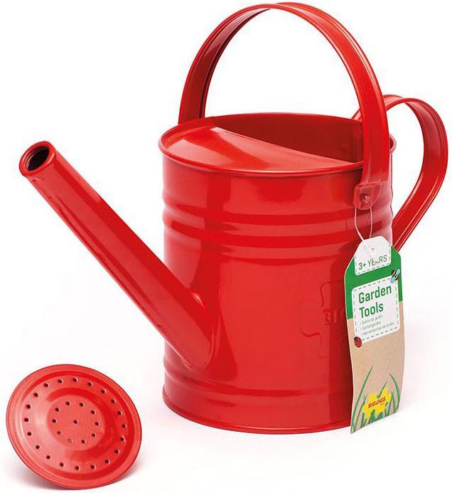Actual product image Bigjigs Red metal watering can
