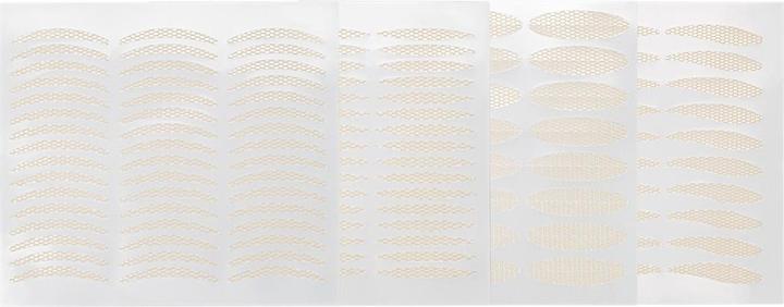Actual product image Fleeky Magic Stripes stickers against drooping eyelids