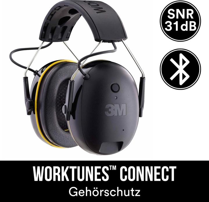 Produktbild 3M WorkTunes Gehörschutz Bluetooth (1 x)