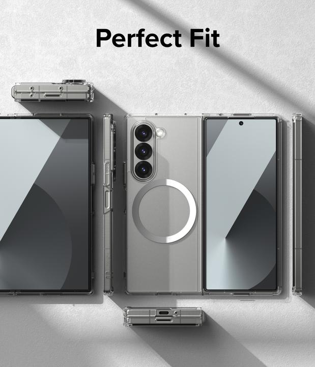 Actual product image Ringke Case for Galaxy Z Fold 6 FUSION MAGNETIC CLEAR (Samsung Galaxy Z Fold6)