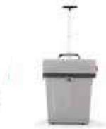Actual product image reisenthel trolley M herringbone grey