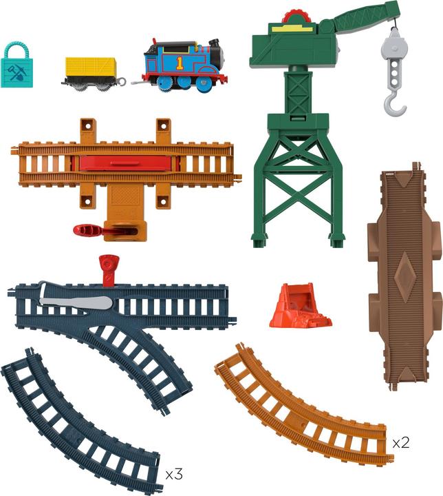 Produktbild Mattel Gleise Mit Motorisierten Locos Thomas