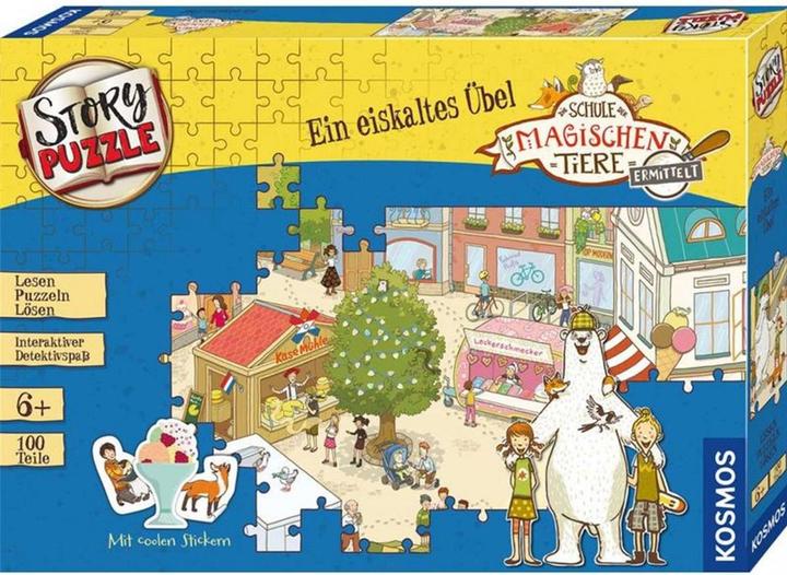 Actual product image Kosmos Story puzzle: The school of magical animals investigates (100 pieces)