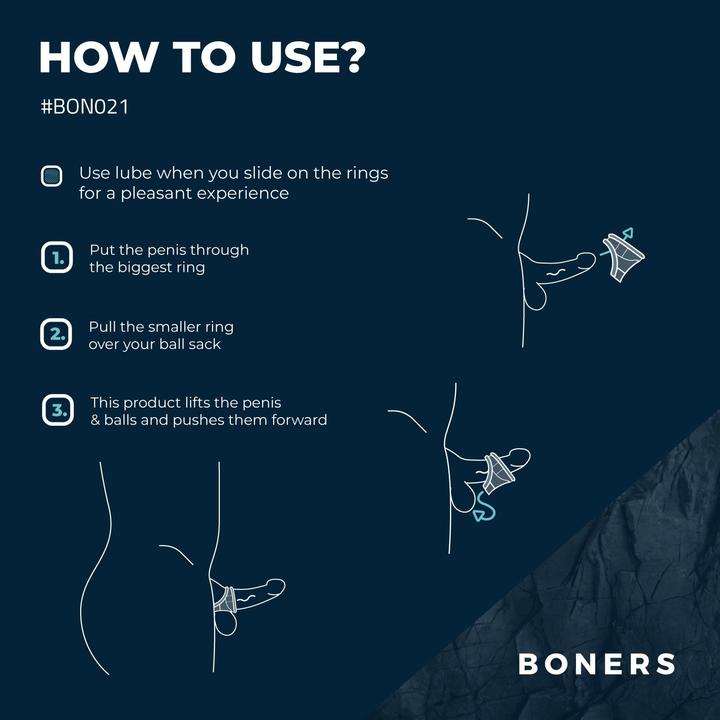 Image du produit Boners Strechy Cocksling (4 cm)