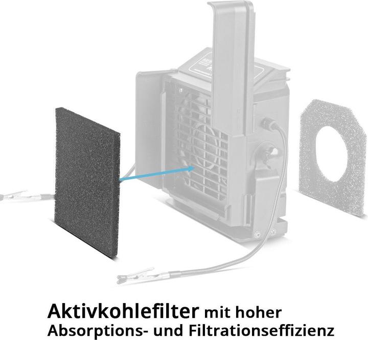 Immagine prodotto Stahlwerk Set di 10 filtri anteriori a carboni attivi per aspiratore FE-27 ST