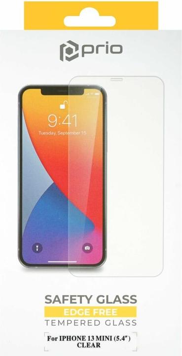 Produktbild prio Tempered Glass Screen Protector (1 Stück, Apple iPhone 13 mini)