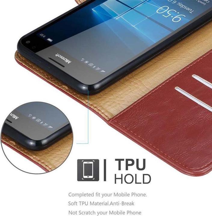 Productafbeelding Cadorabo Boek Luxe Omslag (Microsoft Lumia 950 XL)