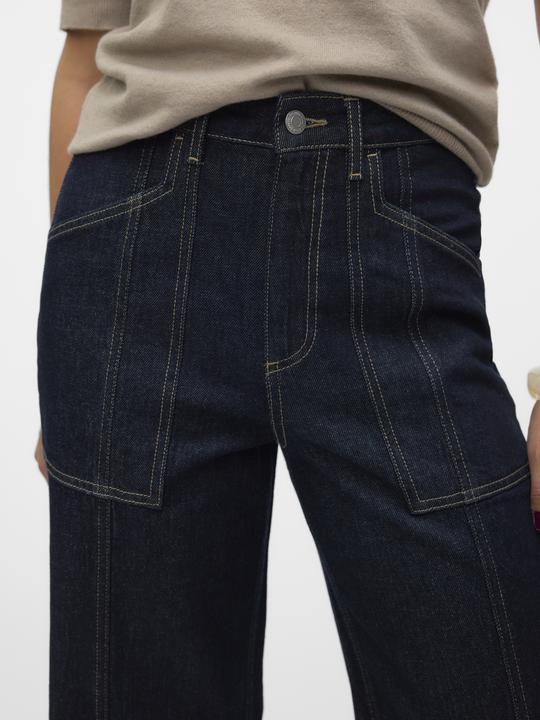 Produktbild Vero Moda VMKATHY Super High Rise Weiter Beinschnitt Jeans Weit geschnitten (25)