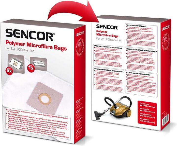 Actual product image Sencor SVC 900 (6 x)