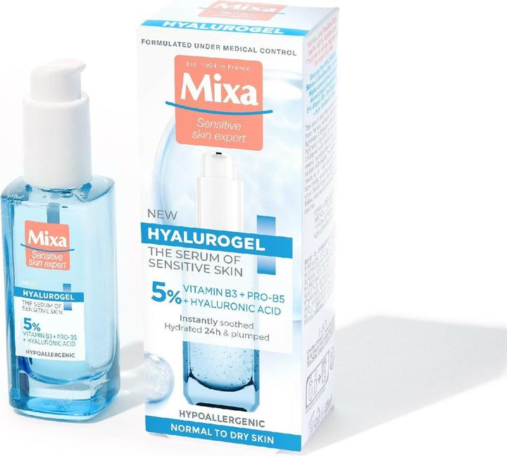 Produktbild Mixa Hyalurogel Serum für empfindliche Haut 30ml (30 ml)