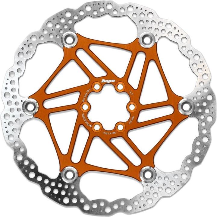 Immagine prodotto Hope Disco freno a disco flottante - arancione (203 mm)