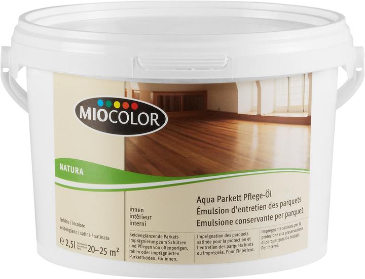 Produktbild Miocolor Aqua Parkett Pflege-Öl (Transparent, Farblos, 2.50 l)