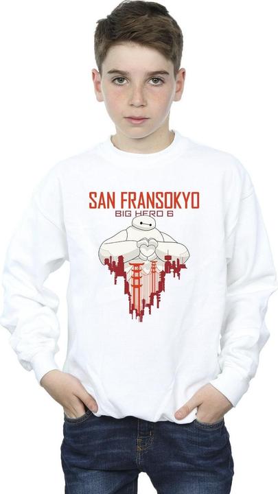 Image du produit Disney - Sweat BIG HERO BAYMAX SAN FRANSOKYO HEART - Garçon (128)
