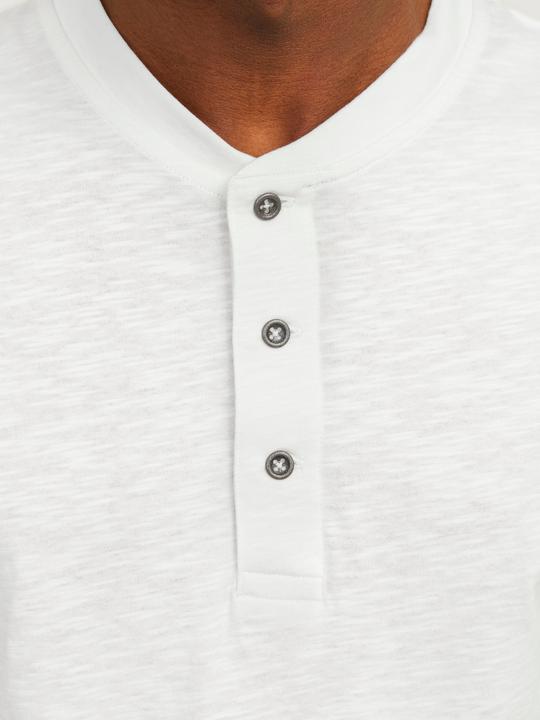 Image du produit Jack & Jones Unicolore Grandad col T-shirt T-shirt (L)