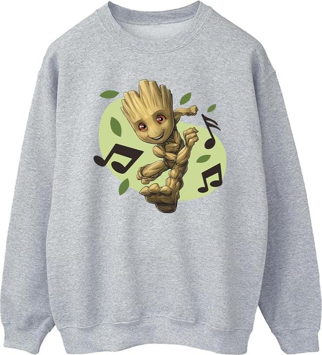 Produktbild Guardians Of The Galaxy Groot Musical Notes Sweatshirt (L)