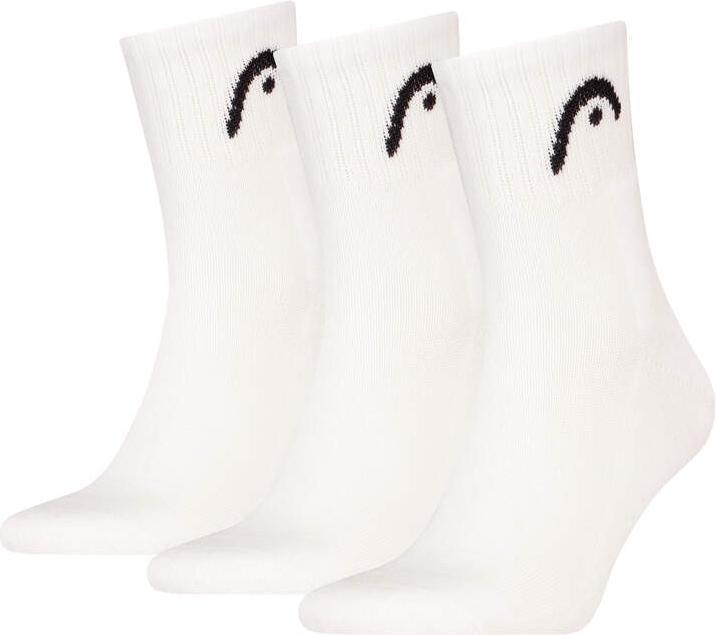 Head Socks Tennis Club Short Crew White (3x)