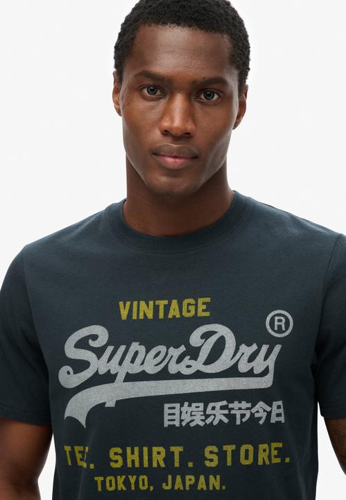 Actual product image Superdry T-Shirt Casual Bequem sitzend VI Heritage Relaxed Tee (XL)