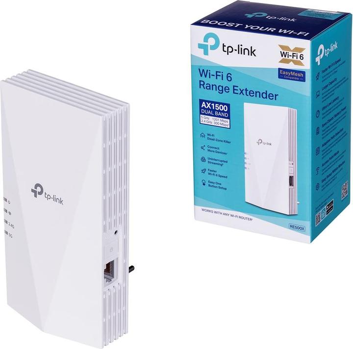 Immagine prodotto TP-Link RE500X (1200 Mbit/s, 1200 Mbit/s)