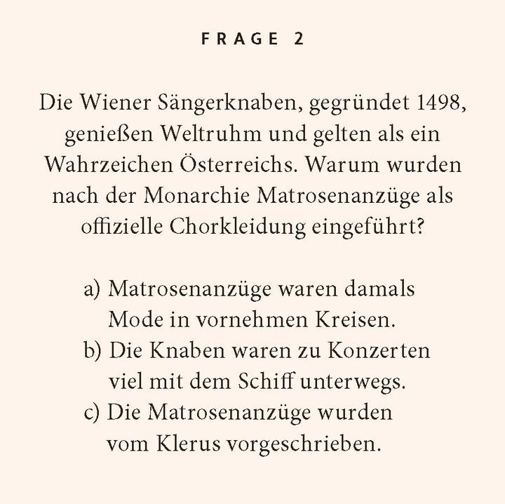 Produktbild Wien-Quiz (Deutsch)