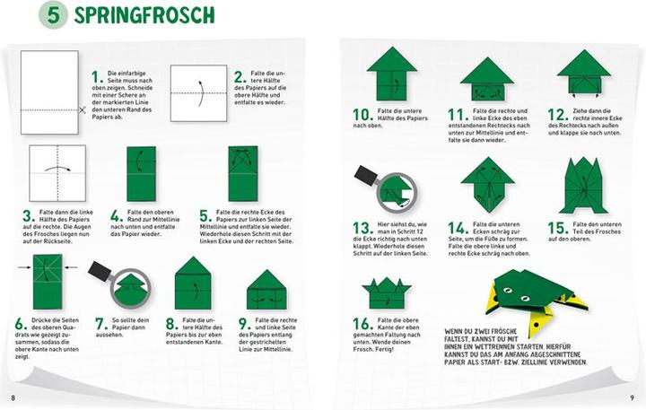 Energie-Label Klassische Papierfaltspiele (1 x)