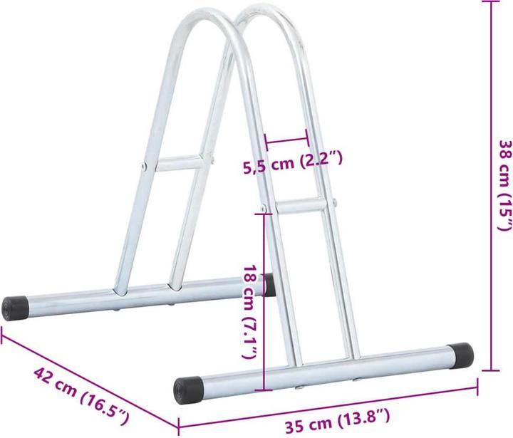 Immagine prodotto VidaXL Fahrradständer für 1 Fahrrad Freistehend