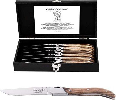 Laguiole Steakmesser-Set (6 Stück, Messer)