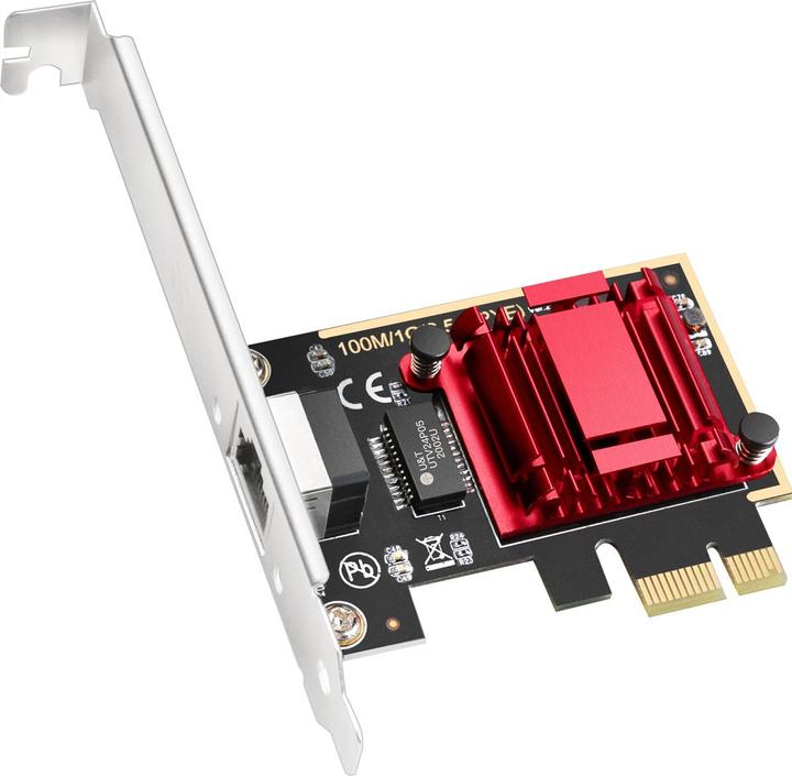 Cudy PE25 network card Internal Ethernet (Mini PCI Express)