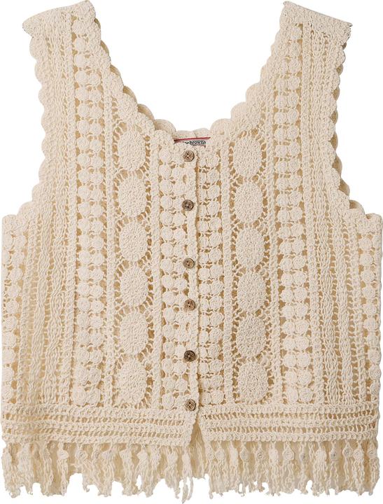Immagine prodotto Joe Browns Neutral Tassel Crochet Waistcoat (L)