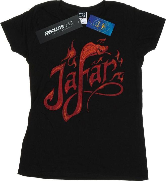 Immagine prodotto Disney Aladdin Movie Jafar Flames Logo Maglietta Donna (L)