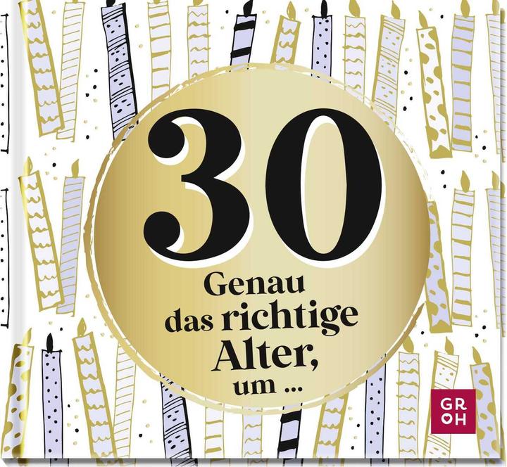 Actual product image 30 - Genau das richtige Alter, um (German, Groh publishing house, 2023)