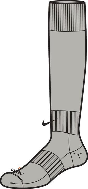 Produktbild Nike Classic II Cush OTC/Academy OTC Fussballsocken grau SX5728 057 (31-35) (XS)