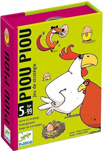 Image du produit Djeco Jeu de cartes Piou Piou (Allemand, Anglais)