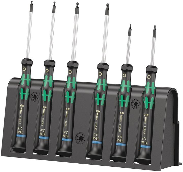 Actual product image Wera 2052/6 Rack (Allen screw)
