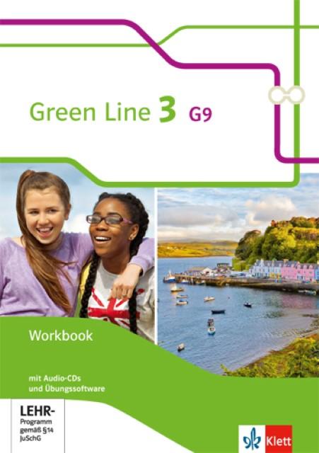 Actual product image Green Line 3 G9. Workbook mit Audios und Übungssoftware (German, Alison, Harper, Jon/Wooder, Kathryn/Marks, 2016)